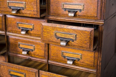antique drawer unit